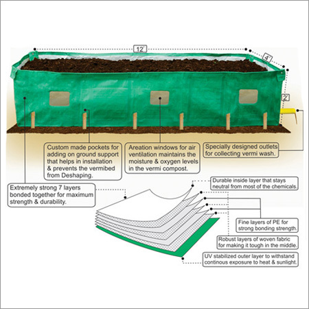 HDPE Vermi Bed